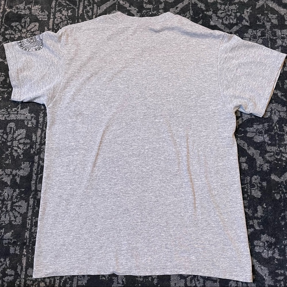 VTG 90's 1999 DARE D.A.R.E Get a Life Men's Size Medium Gray T-Shirt Houston PD - Picture 2 of 6